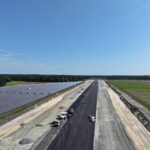 29.08.2024, Arbeiten an den letzten Metern der Asphalt-Tragschicht